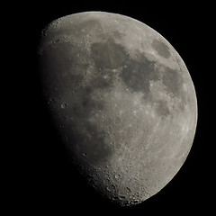 Image showing Gibbous moon