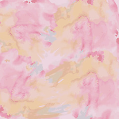 Image showing Bright, modern watercolor background