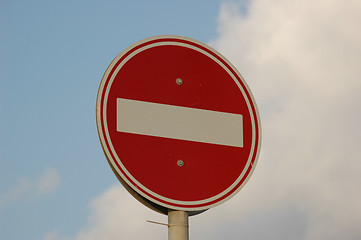 Image showing Do Not Enter