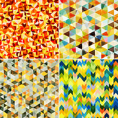 Image showing Abstract Mosaic Patterns