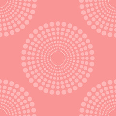 Image showing Pink Halftone Background