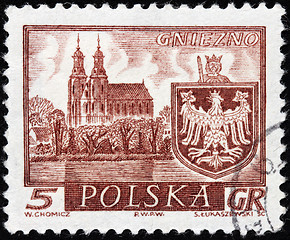 Image showing Gniezno Stamp