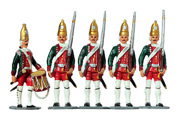 Image showing German Toy Soldiers