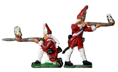 Image showing Redcoat Toy Soldiers