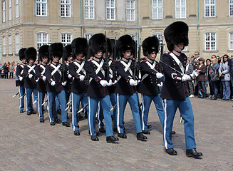 Image showing Denish Royal Guards