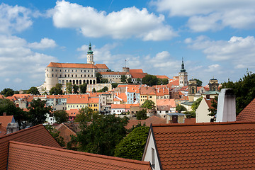 Image showing Mikulov town, South Moravia, Czech Republic