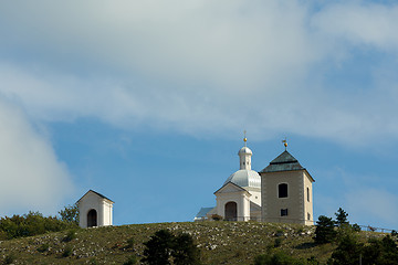 Image showing St. Sebastiano\'s chapel, Mikulov, Czech republic