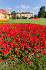 Image showing Lednice Castle in South Moravia in the Czech Republic