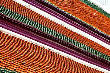 Image showing thailand abstract cross colors   asia and sky