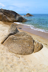 Image showing kho samui    thailand  and   sea 