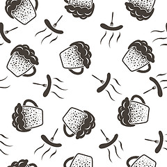 Image showing Seamless Oktoberfest Pattern