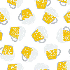 Image showing Seamless Oktoberfest Pattern