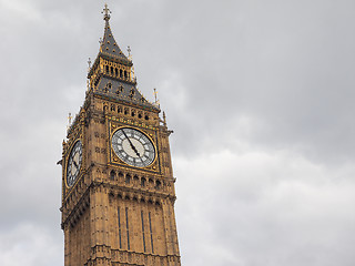 Image showing Big Ben in London