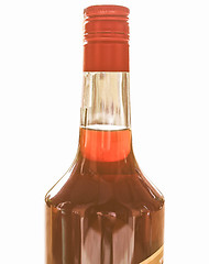 Image showing Retro looking Bottle picture