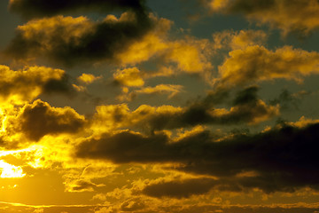 Image showing  sunset