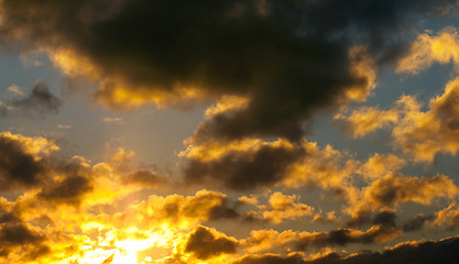 Image showing clouds in the sky 