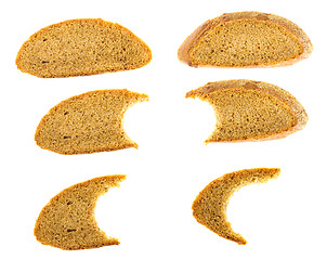 Image showing cut rye bread