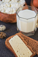 Image showing Dairy products