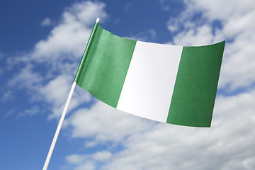 Image showing Nigeria flag