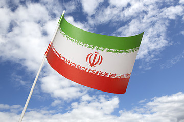 Image showing Iran flag