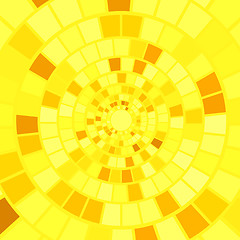 Image showing Yellow Mosaic Background