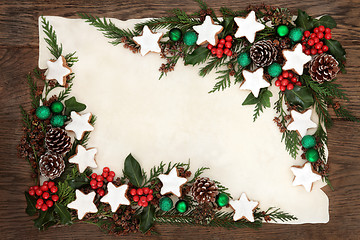 Image showing Christmas Cookie Border