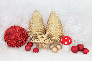 Image showing Christmas Decorations