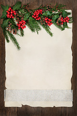 Image showing Abstract Christmas Border