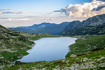 Image showing Mountain lake Bucura, in Retezat, Romania, Europe