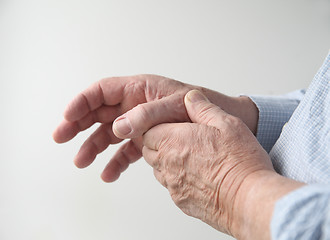 Image showing sore thumb