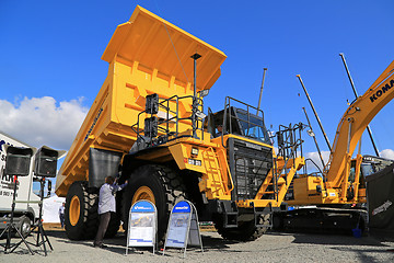 Image showing Komatsu HD605 Rigid Dump Truck on Test