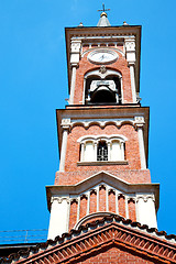 Image showing monument  tower in italy europe old  stone and bell