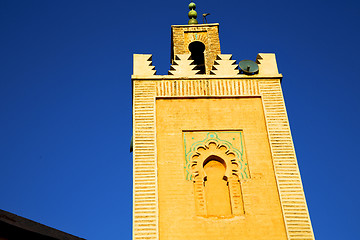 Image showing history in maroc africa   religion and the blue     sky