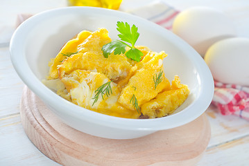 Image showing omelet