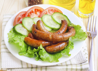 Image showing sausages