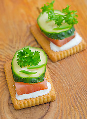 Image showing canape