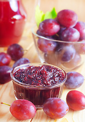 Image showing plum jam