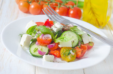 Image showing greek salad