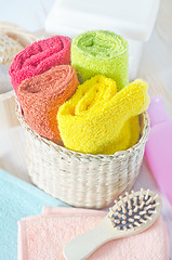 Image showing color towels