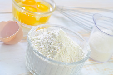 Image showing ingredients for dough