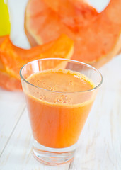 Image showing pumpkin juice