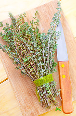 Image showing thyme