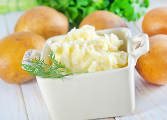 Image showing mashed potato