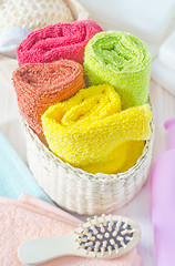 Image showing color towels