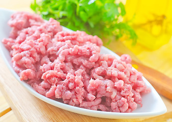 Image showing minced meat