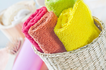 Image showing color towels