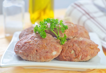 Image showing cutlets