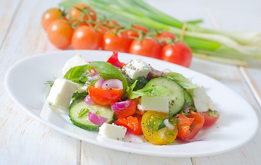 Image showing greek salad