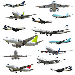 Image showing Plane collection. High resolution