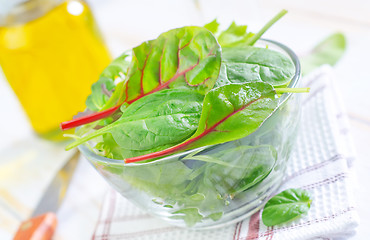 Image showing fresh salad